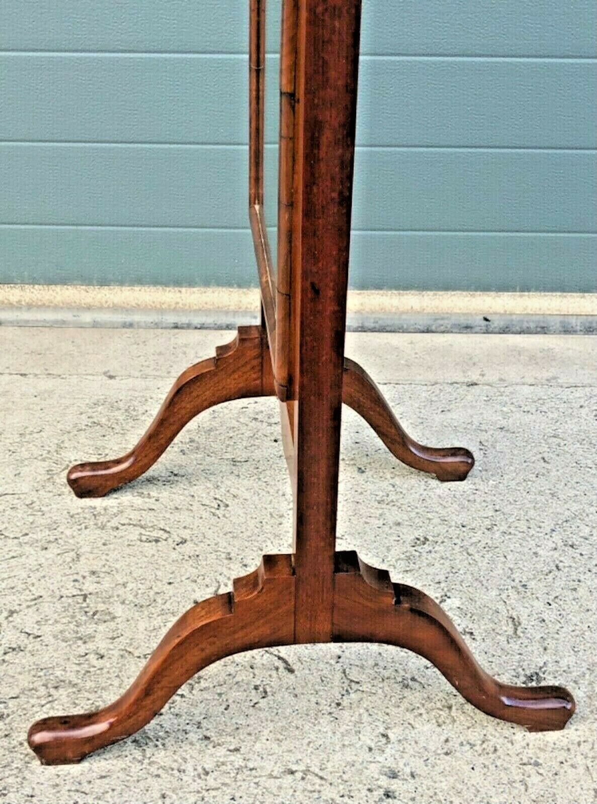 Handsome Vintage Walnut Cheval Mirror ( SOLD )