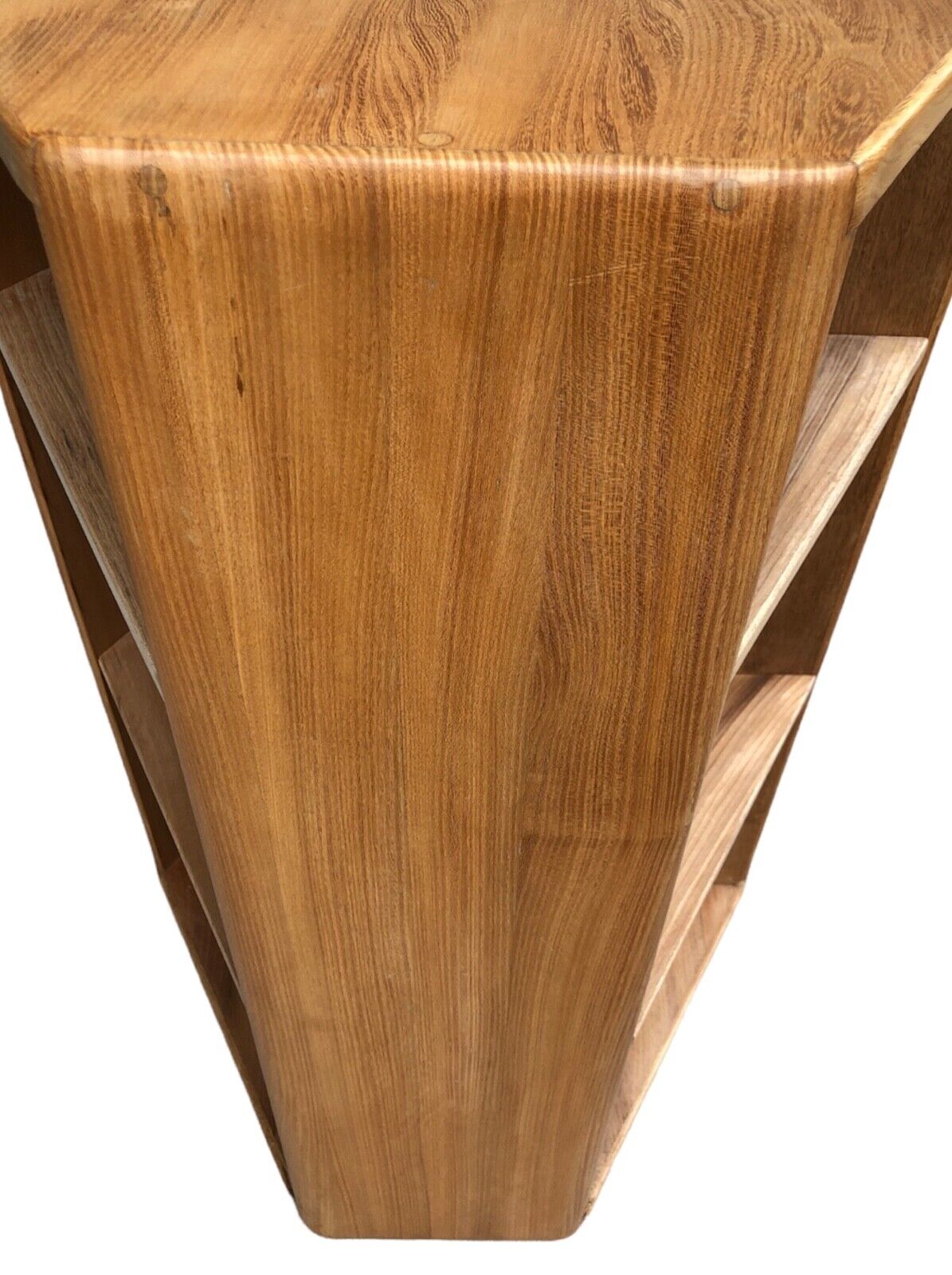 000922....Handsome Retro Style Revolving Bookcase