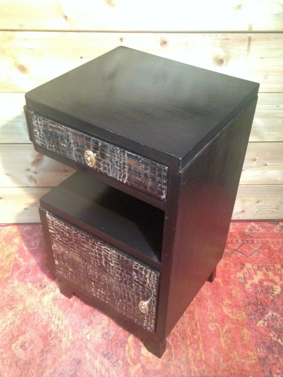Stunning Pair Of Art Deco Bedside Cabinets / Vintage Bedside Tables (SOLD )