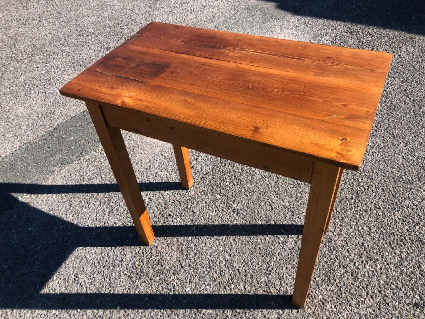 Vintage Pine Table With Drawer ( SOLD )