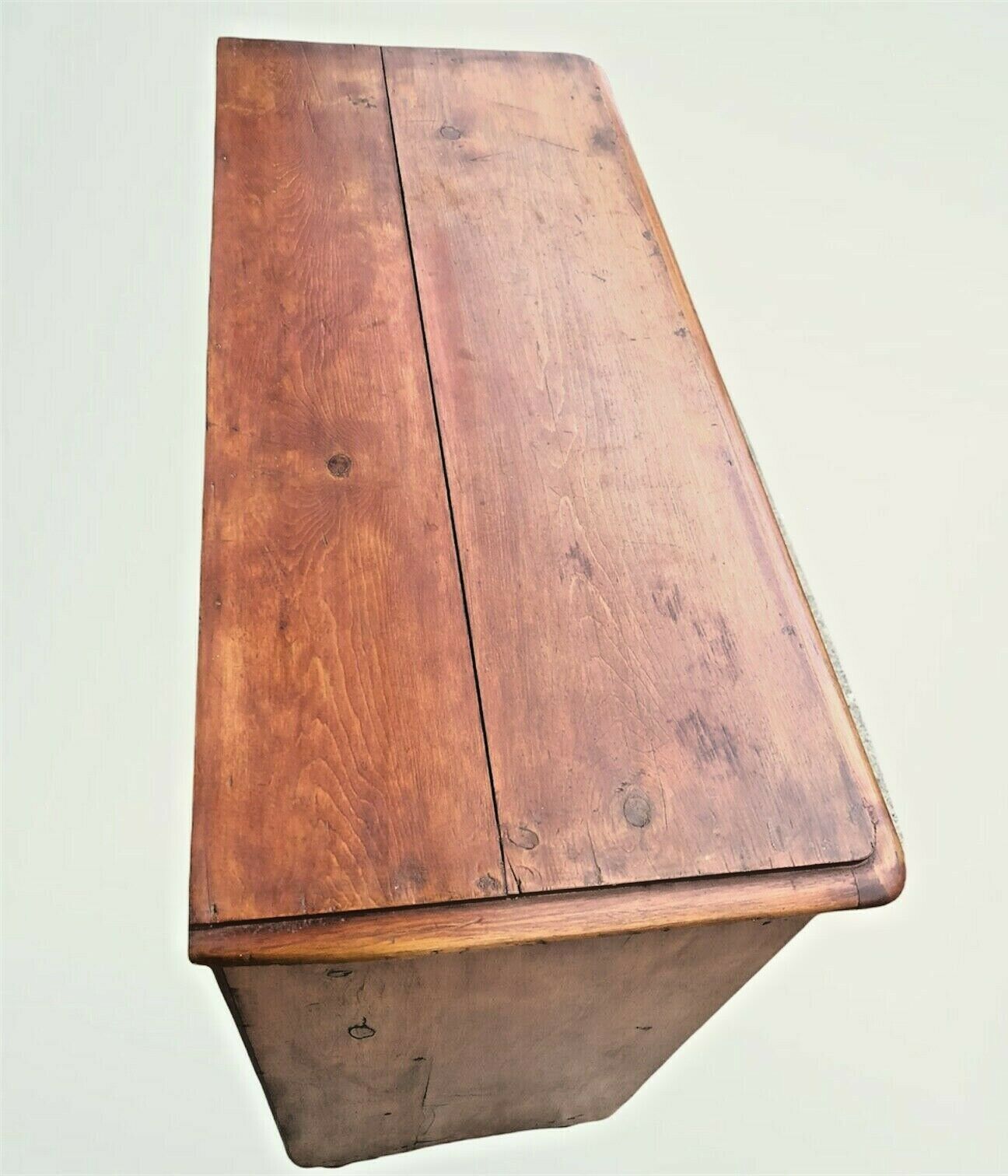 033.....Handsome Country House Stained Pine Chest Of Drawers ( sold )