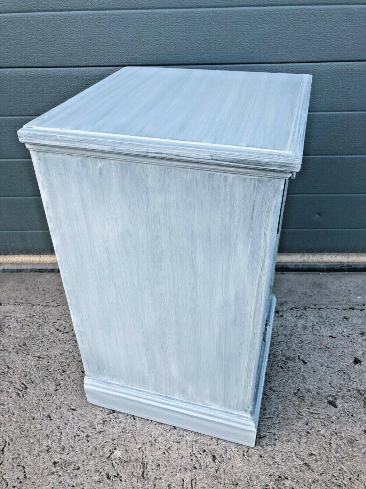 003.....Handsome Vintage Refinished Bedside Cabinet