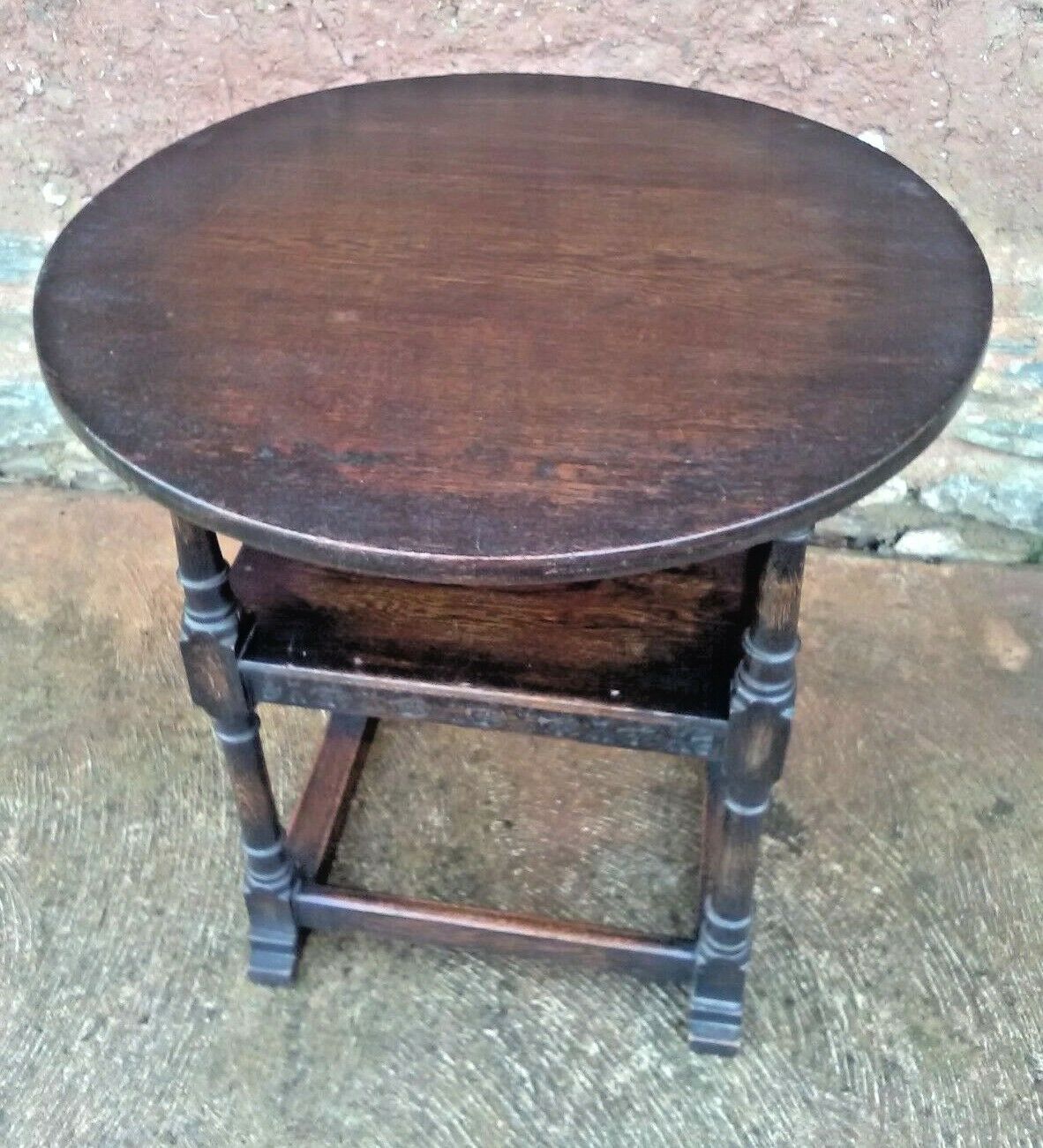 Vintage Carved Oak Monks Chair / Vintage Hall Chair