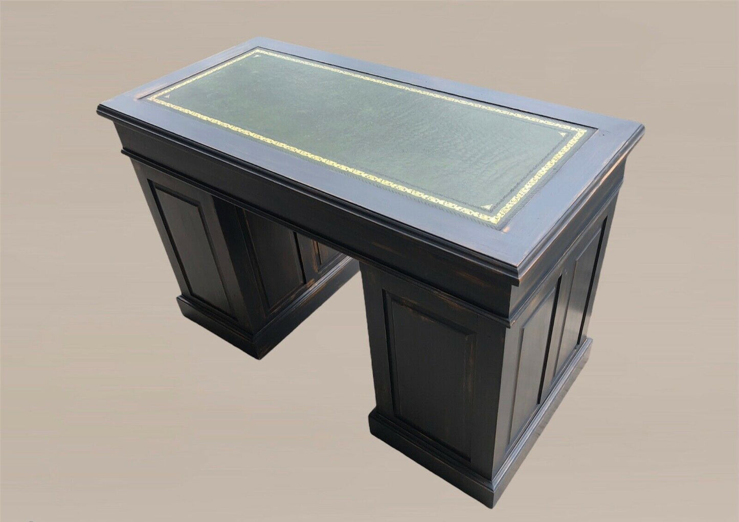 Vintage Solid Pine Pedestal Desk ( SOLD )