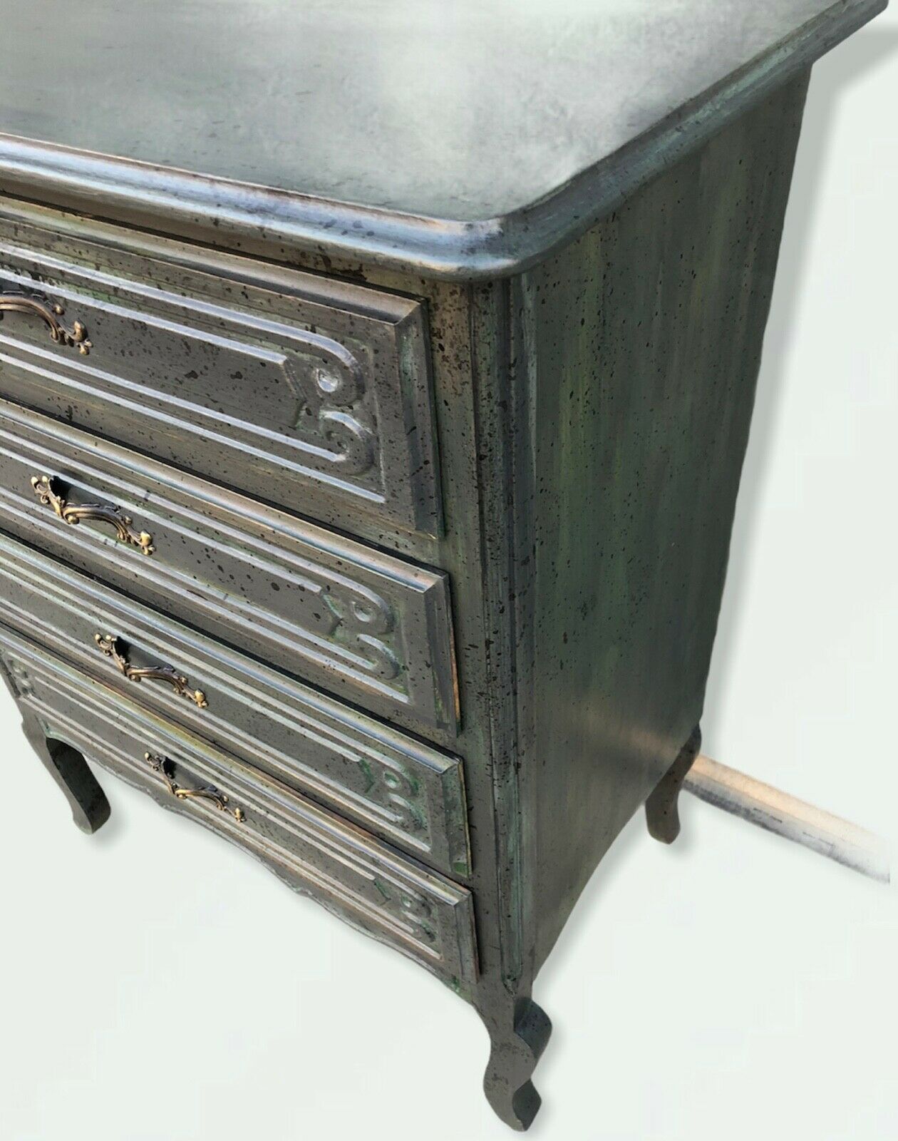 122.....Gorgeous Small Vintage French Oak Chest Of Drawers - Sold