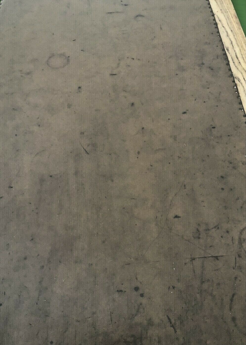 001.....Unique Vintage Upcycled Drapers Table / Dining Table / Work Table ( sold )