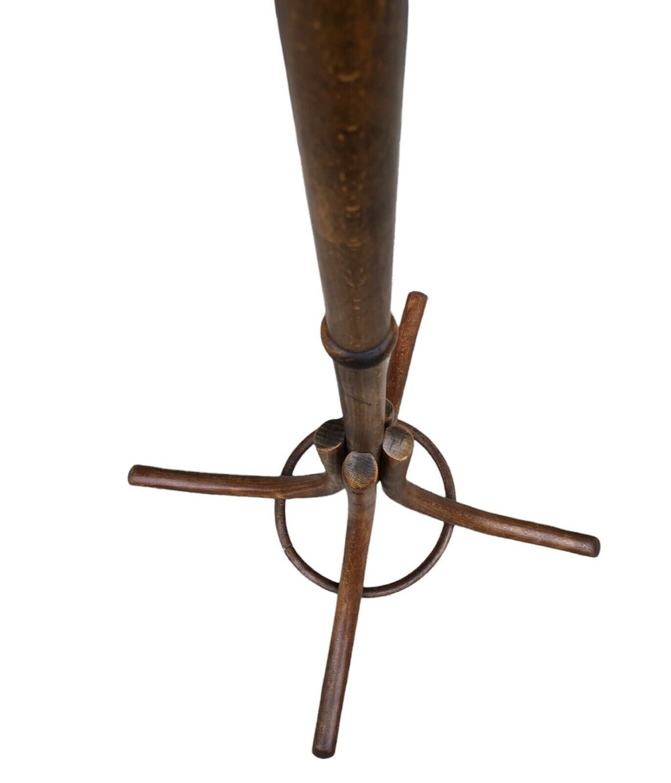 000976.....Handsome Vintage Bentwood Revolving Hat And Coat Stand (sold)