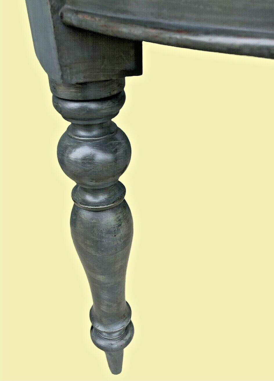 000994....Handsome Antique Solid Mahogany Hall Table ( sold )