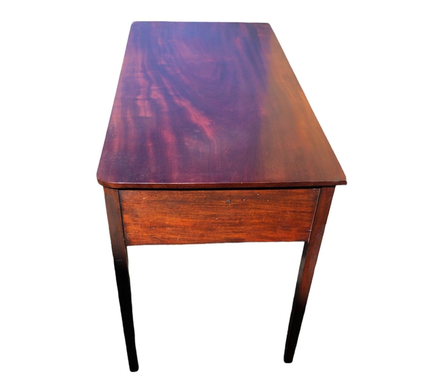 000920....Handsome Antique Mahogany Writing Or Hall Table ( sold )