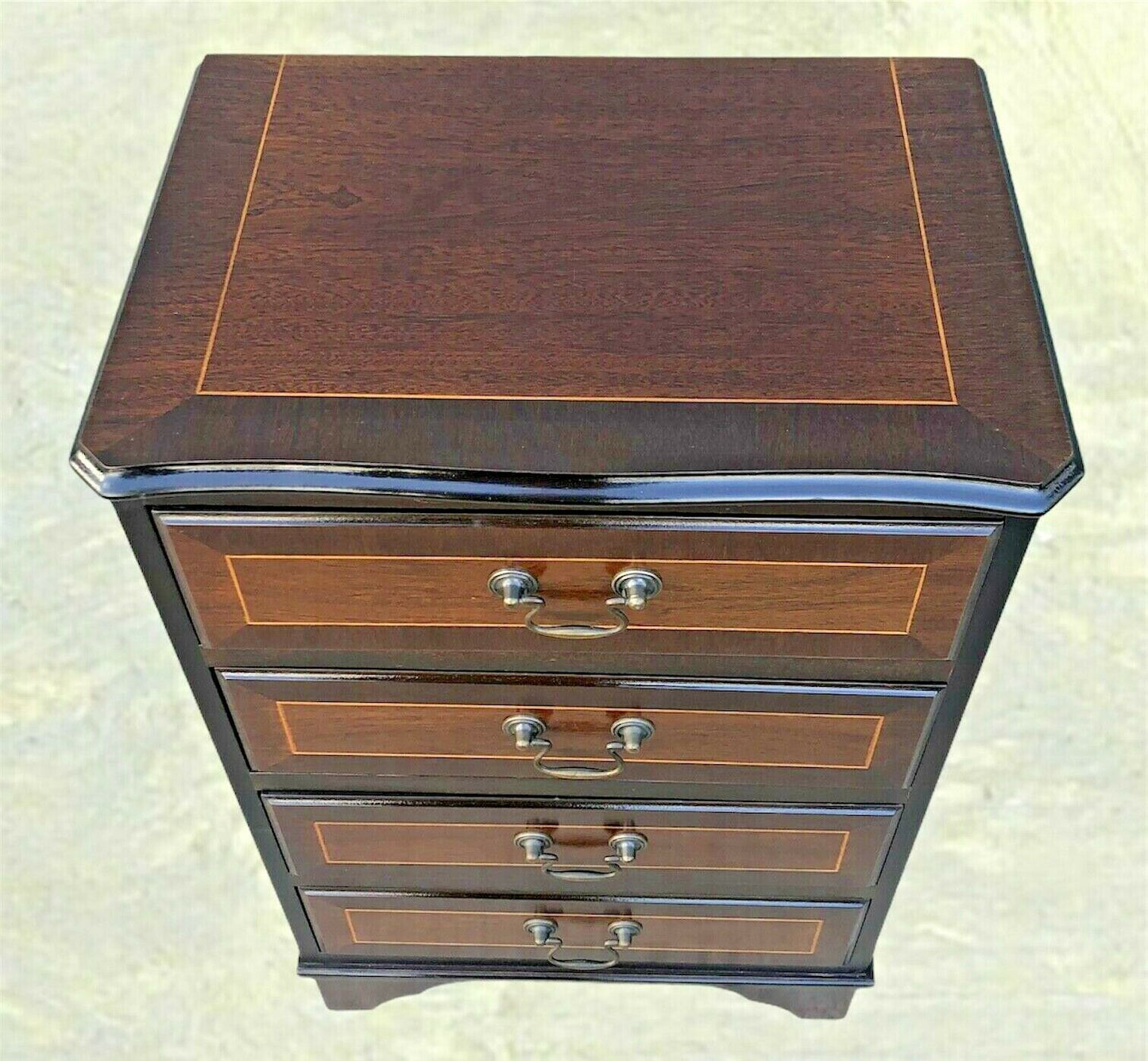 Handsome Pair Of Vintage Mahogany Bedside Chests ( SOLD )