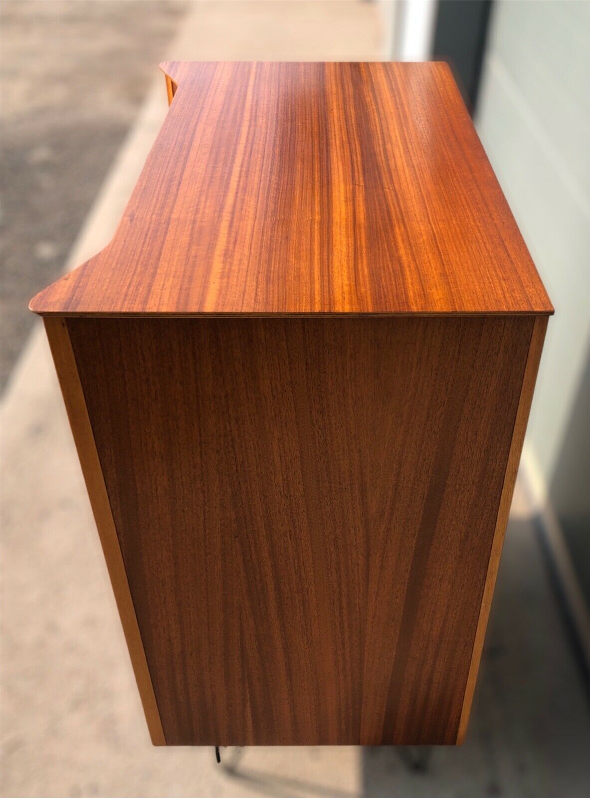 000977.....Stunning 1950'S Retro Tola Wood Chest Of Drawers By Austinsuite ( Sold )