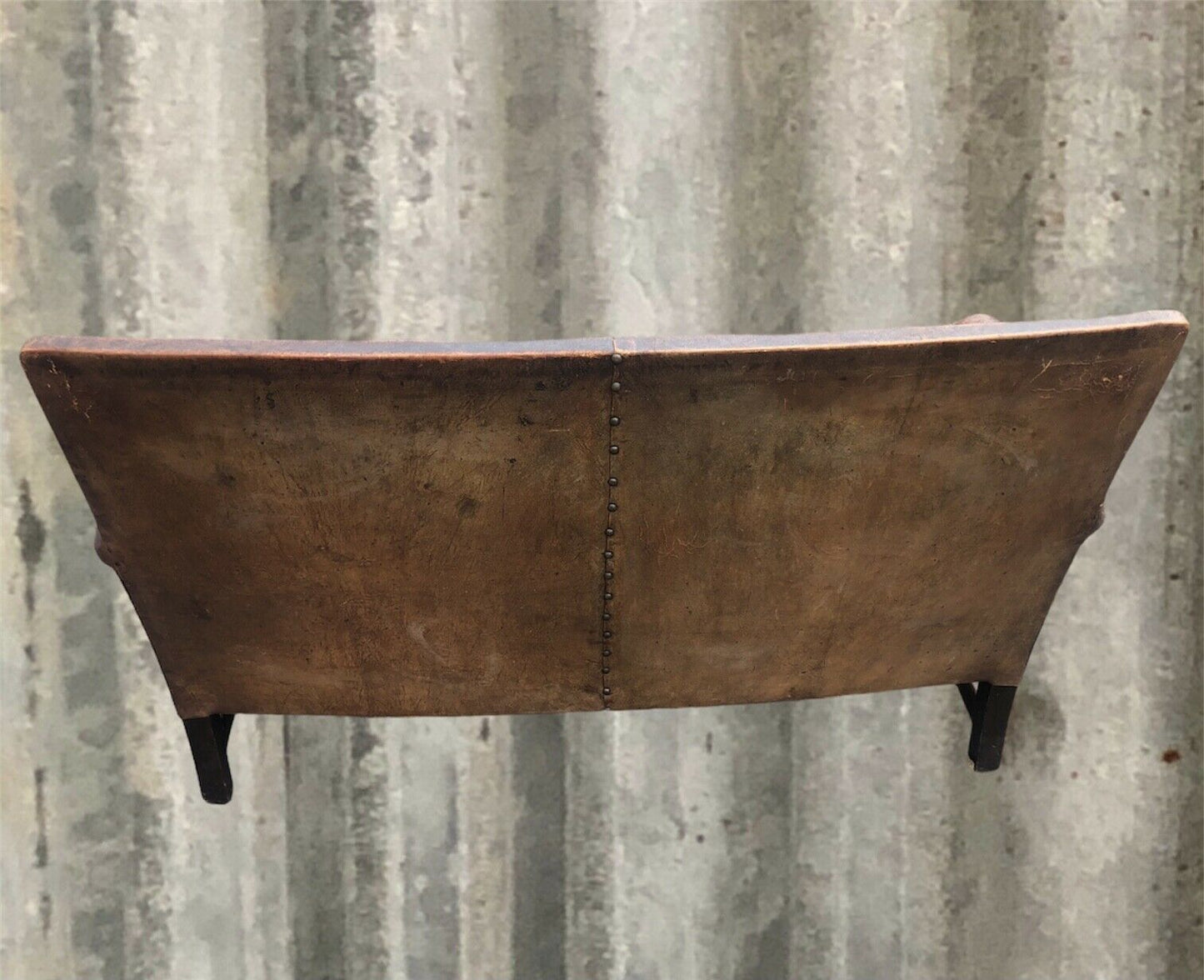 Gorgeous Vintage Leather Sofa And Two Armchairs ( SOLD )