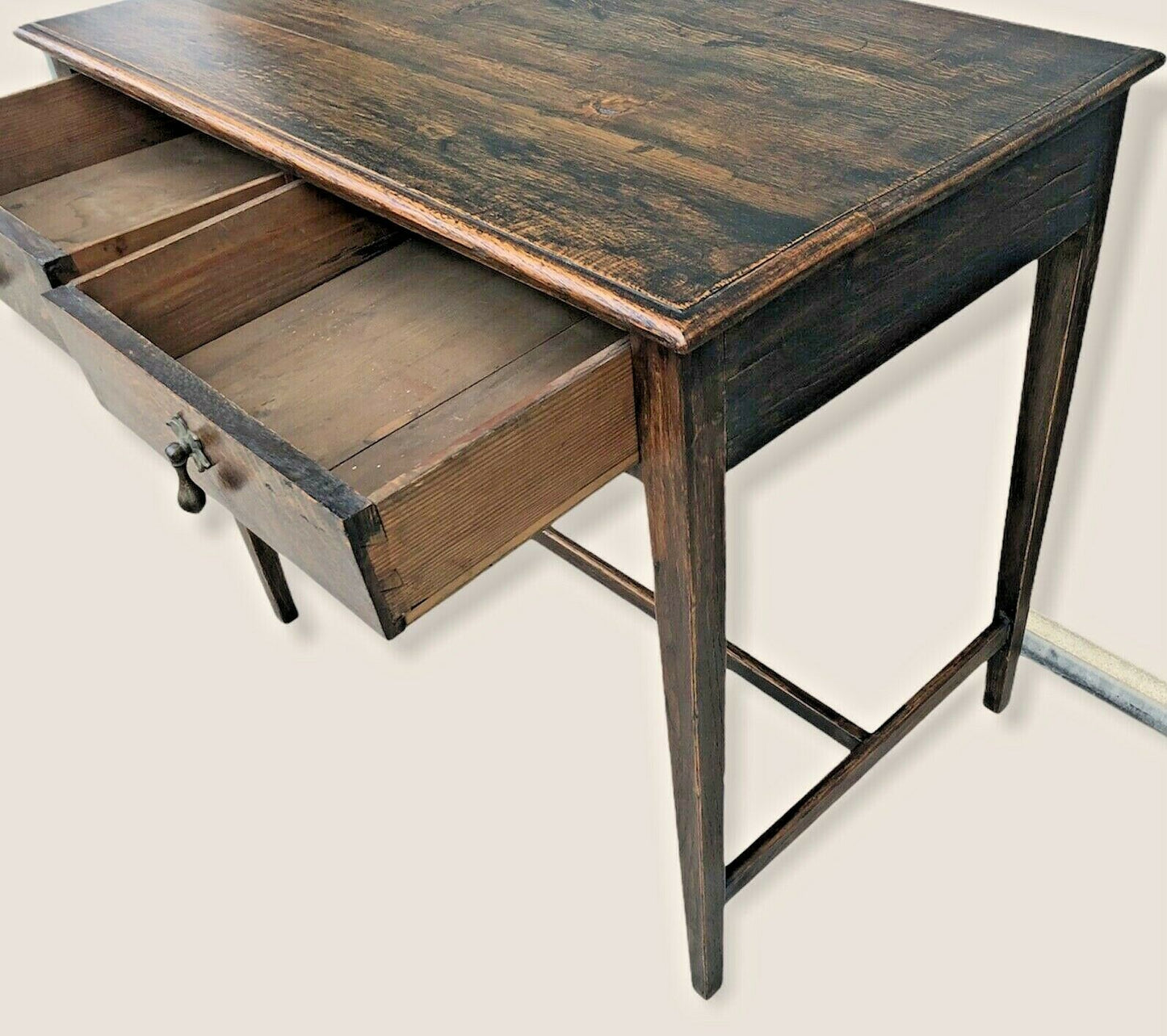 Antique Oak Side Table 18th Century ( SOLD )