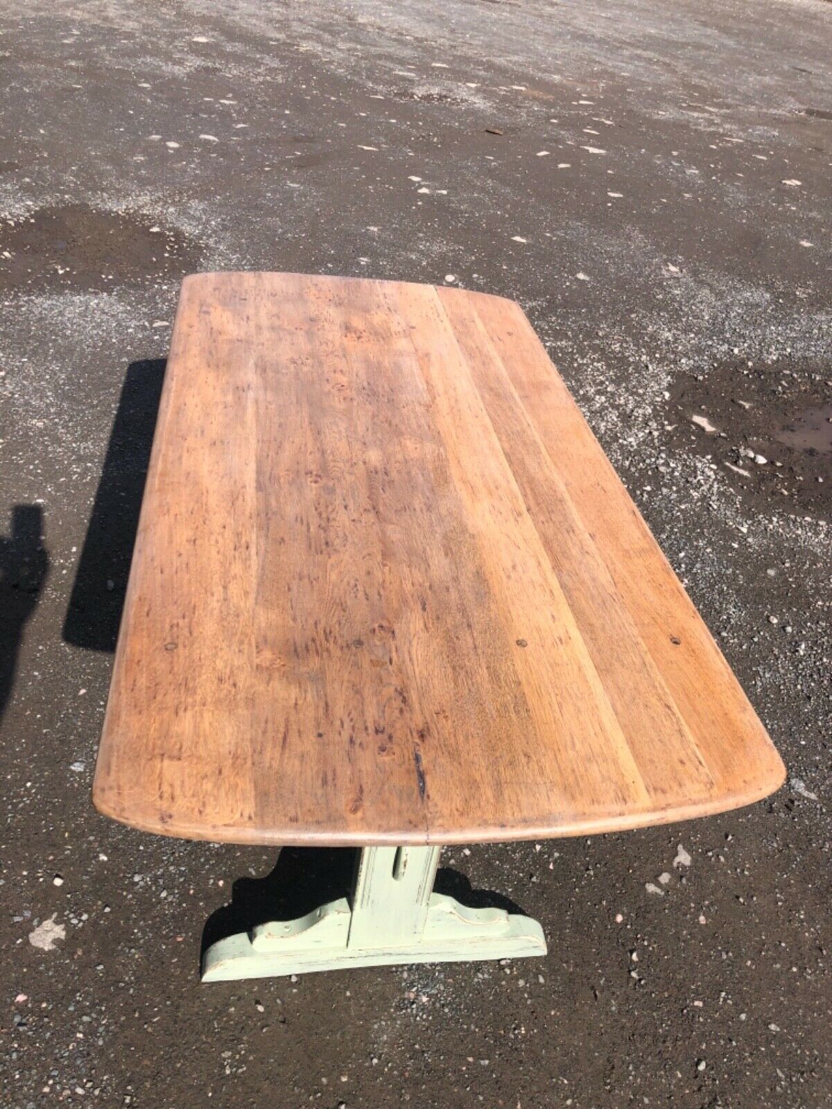 000983.....Vintage Ercol Oak Dining Table ( sold )