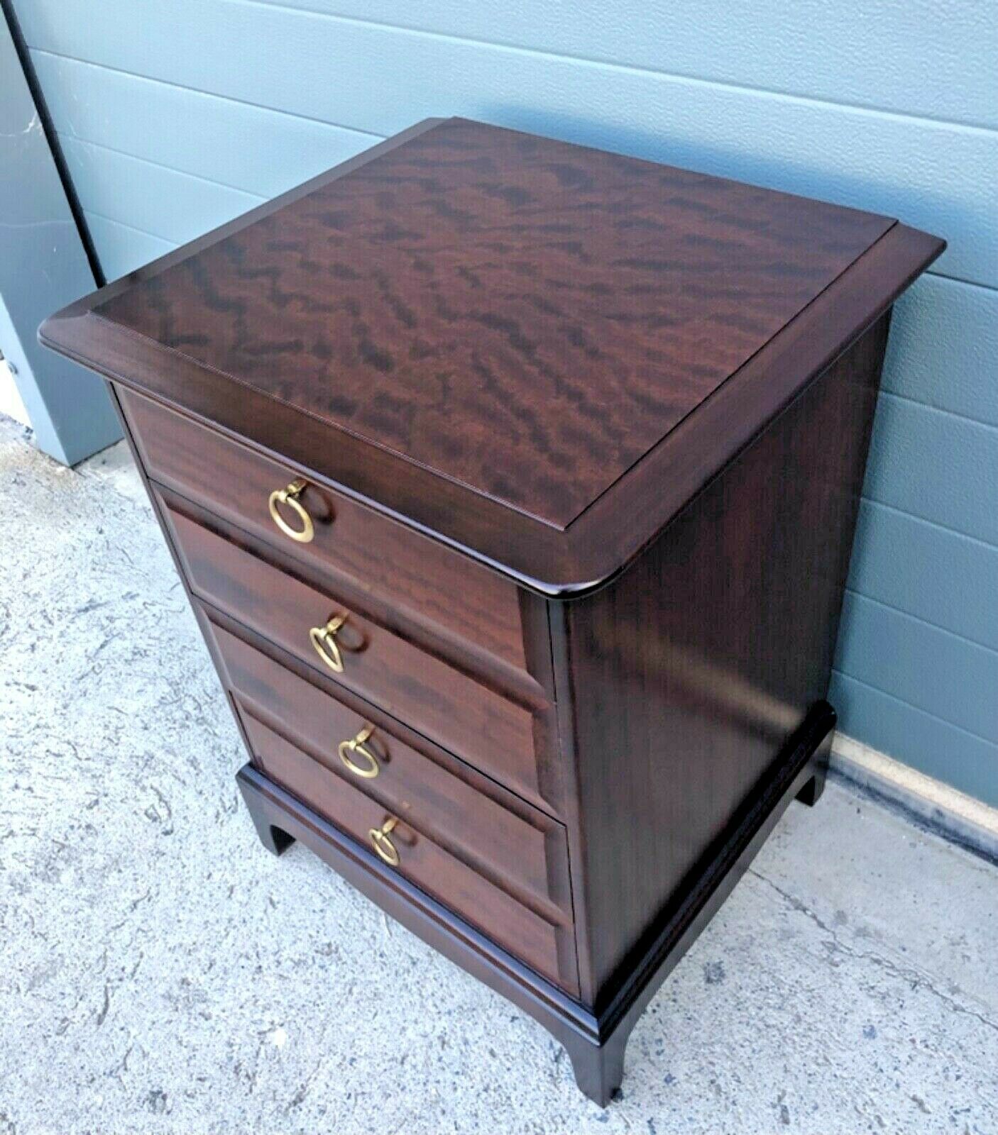 Handsome Pair Of Vintage Stag Bedside Chests / Stag Bedside Tables ( SOLD )