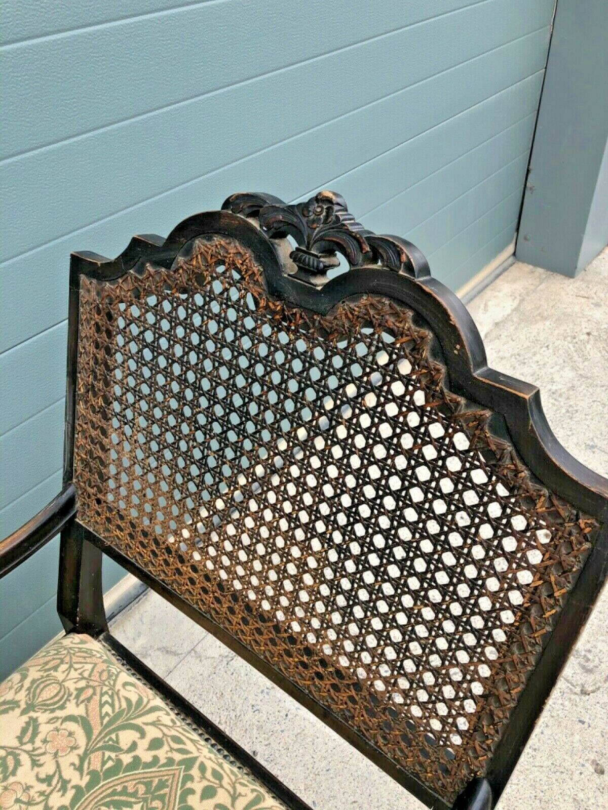 Vintage Jacobean Style Day Bed / Oak Chaise Longue ( SOLD )