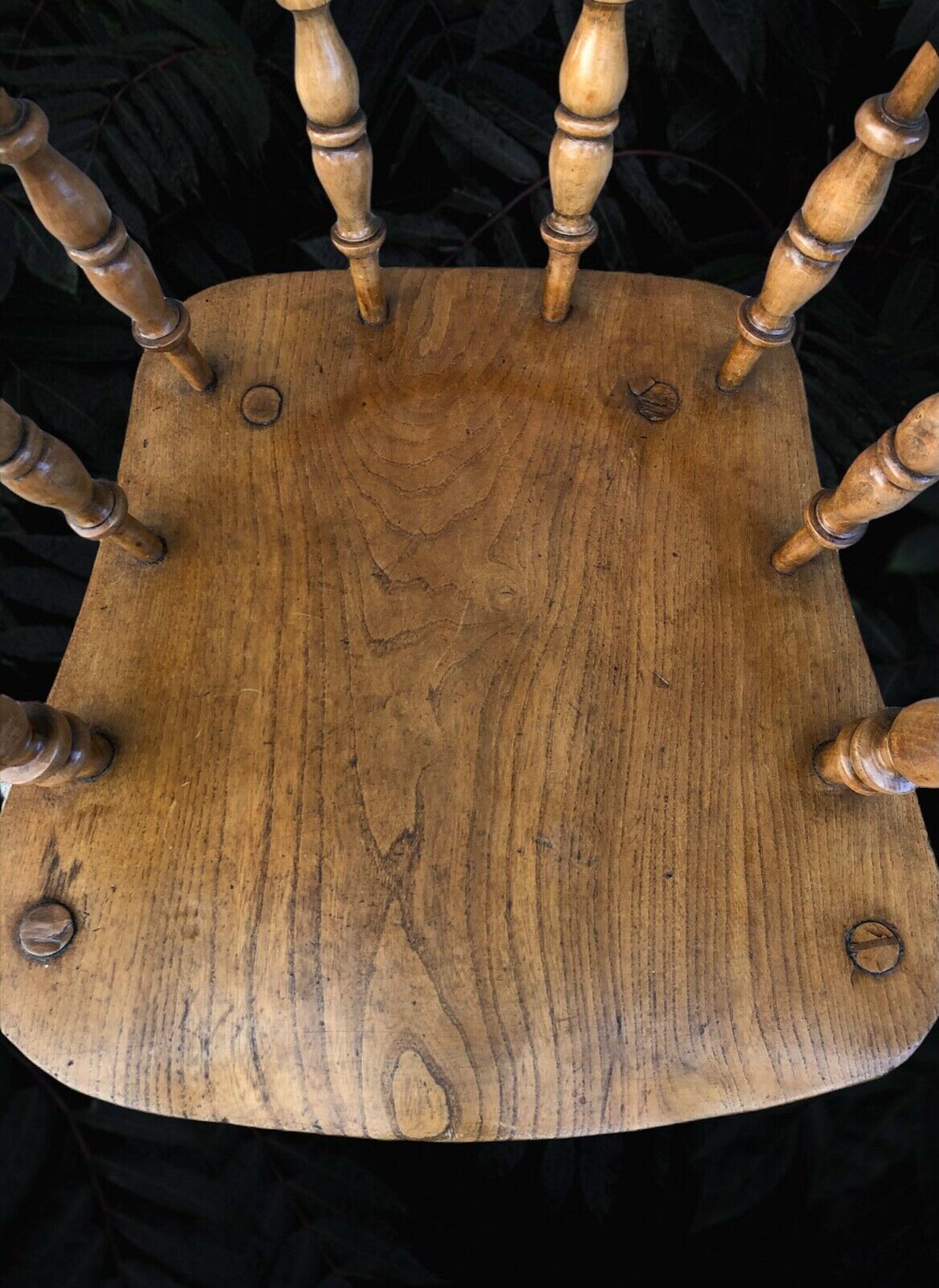 Stunning Handsome Antique Desk Chair / Smokers Bow ( SOLD )