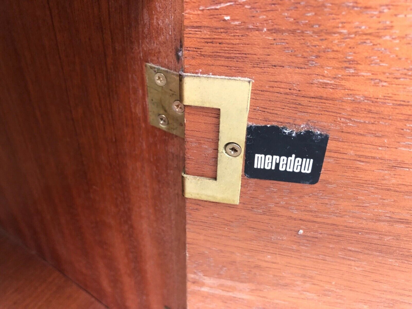 A Pair Of Retro Teak Bedside Cabinets By Meredew ( SOLD )