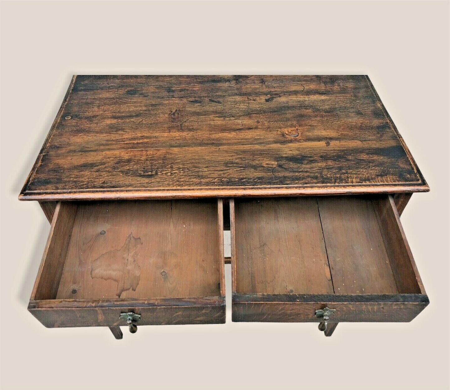 Antique Oak Side Table 18th Century ( SOLD )