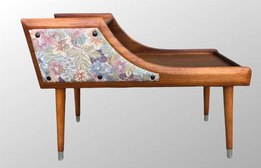 Retro Teak Telephone Table By Chippy Heath ( SOLD )