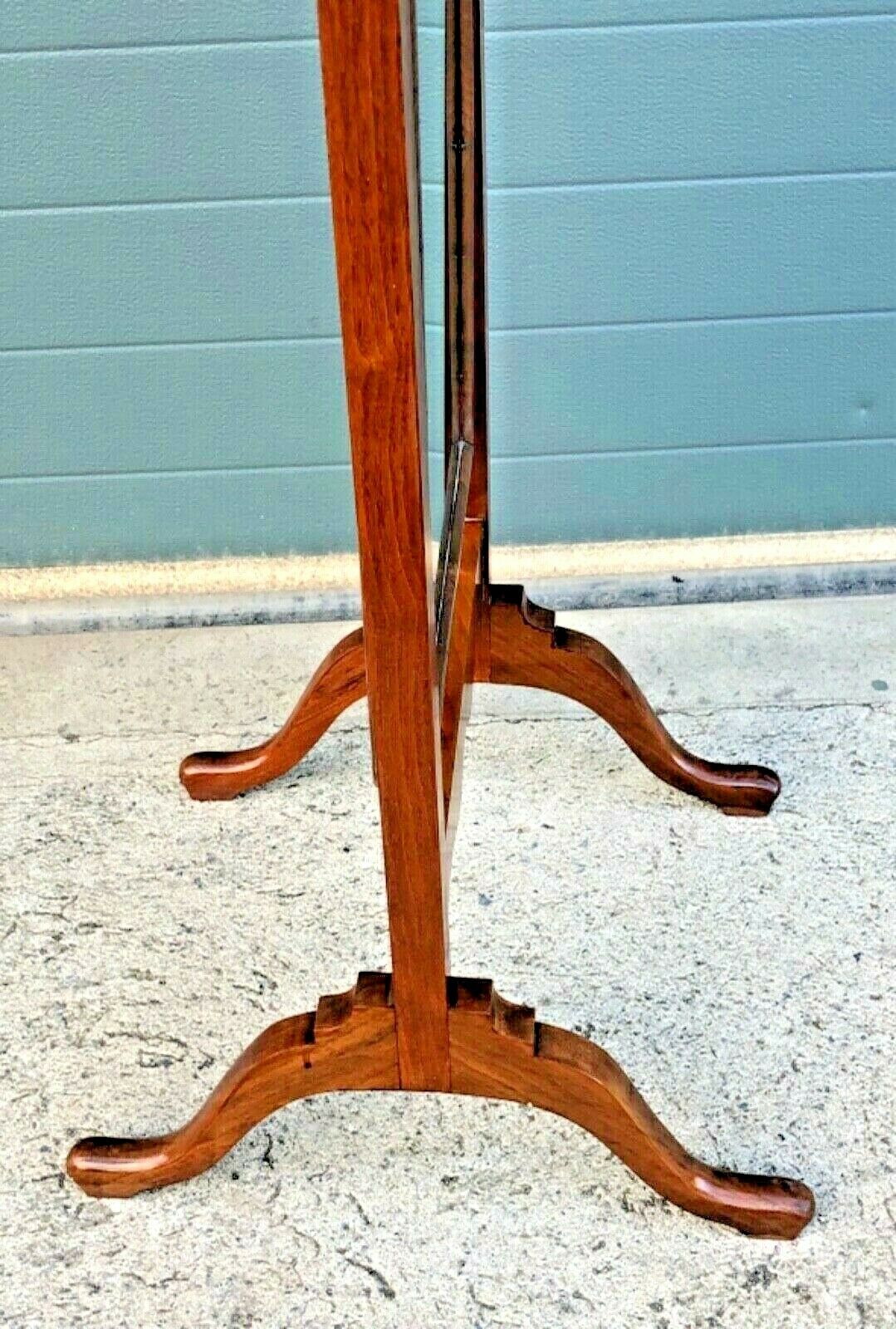 Handsome Vintage Walnut Cheval Mirror ( SOLD )