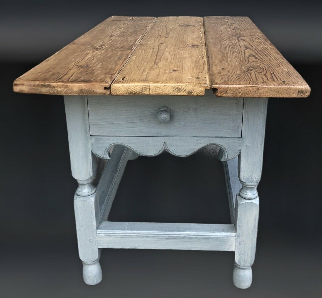 Unique Rustic Coffee Table With Drawer ( SOLD )