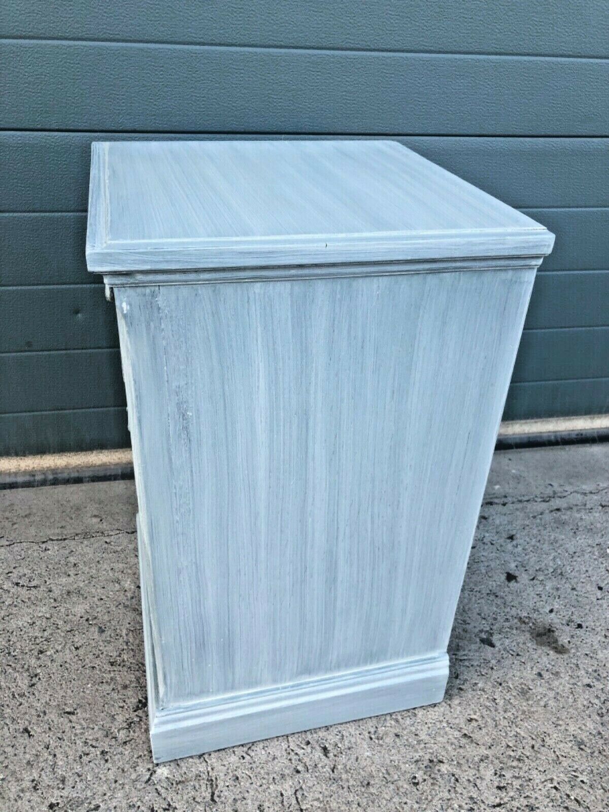 003.....Handsome Vintage Refinished Bedside Cabinet