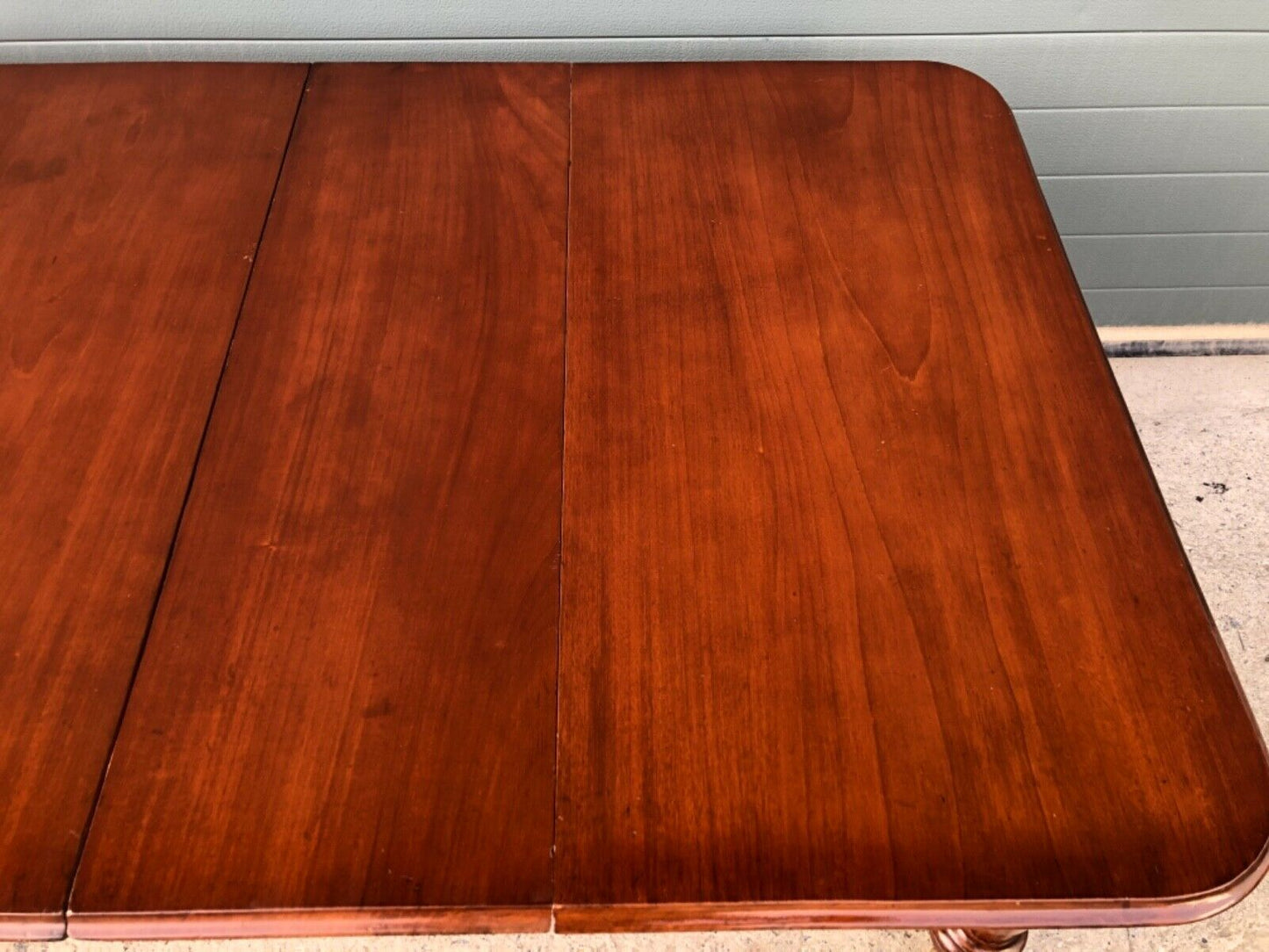 Antique Mahogany Extending Dining Table / Solid Mahogany Table ( SOLD )