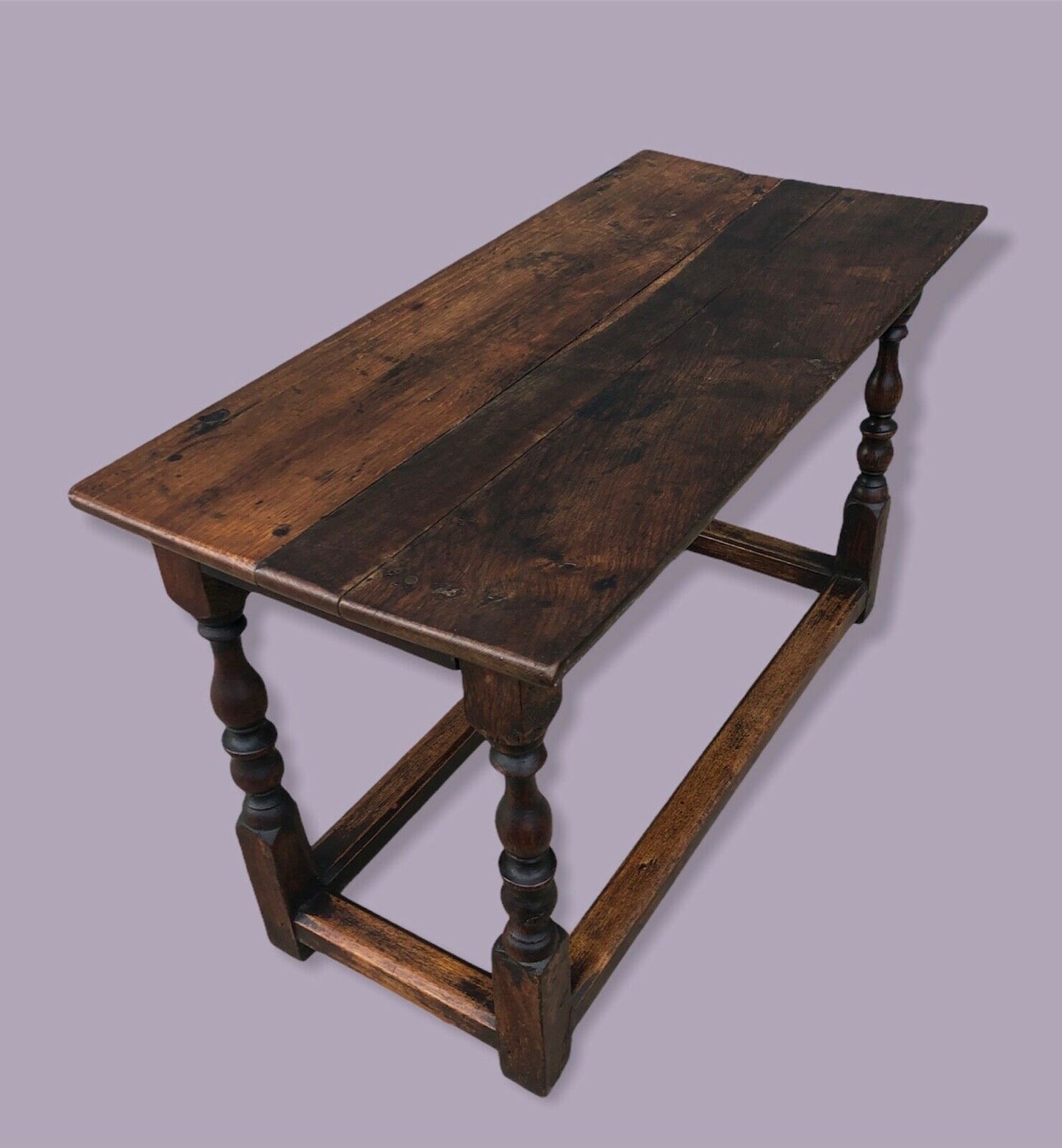 Handsome Solid Oak Coffee Table Made From Antique Oak ( SOLD )