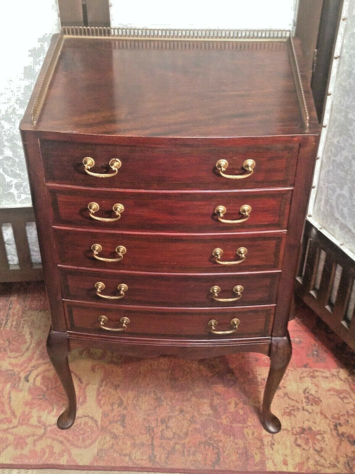 Gorgeous Mahogany Music Cabinet / Sheet Music Chest ( SOLD )