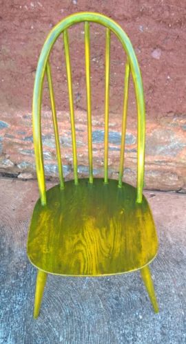 Pair Of Upcycled Ercol Kitchen Chairs