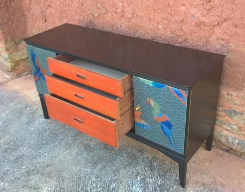 Fabulous Upcycled Vintage Retro Sideboard Made By Austinsuite