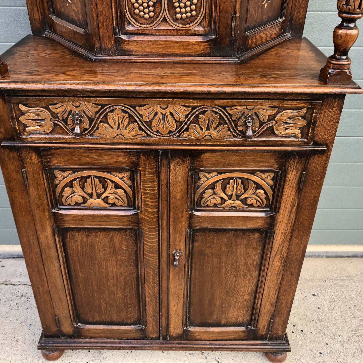 Stunning Carved Oak Sideboard/ Court Cupboard SOLD