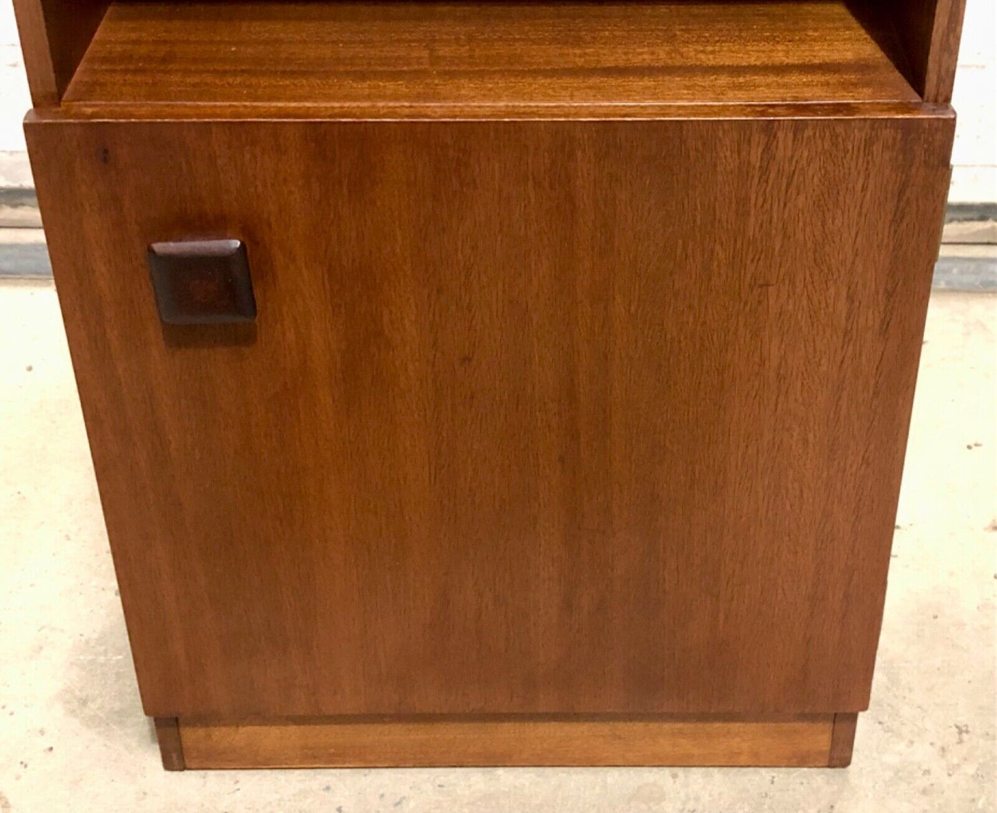 000823....Two Retro Teak Bedside Cabinets By Remploy ( sold )