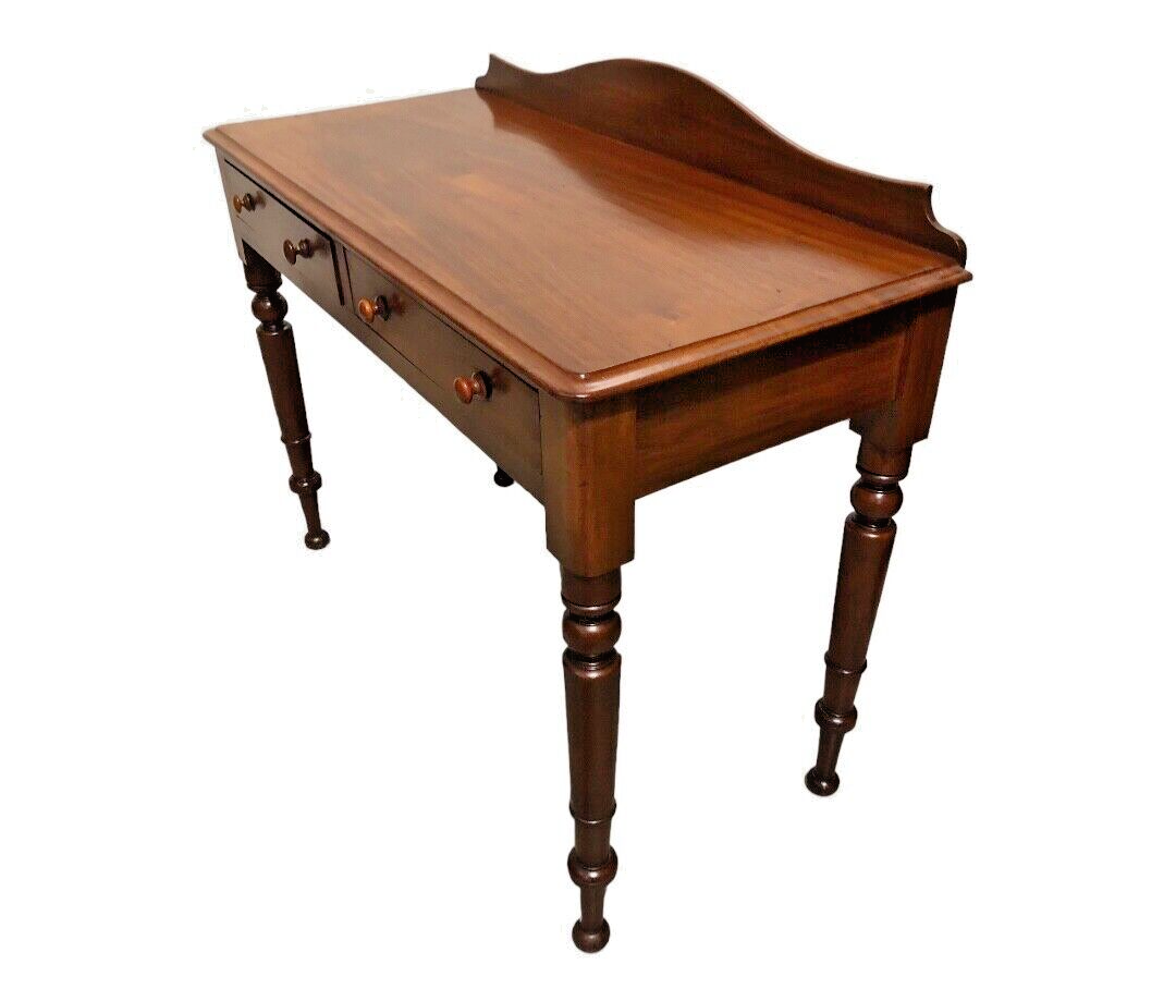 000811....Handsome Antique Mahogany Writing Table ( sold )