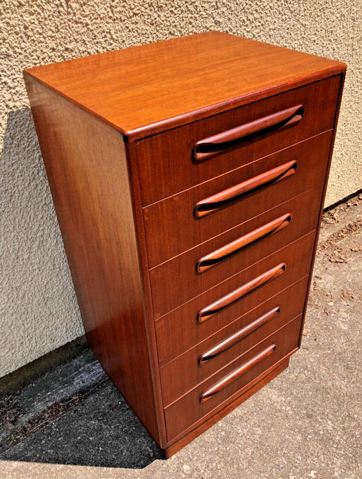 000836....Handsome G Plan Tallboy Chest / Retro Teak Chest ( sold )