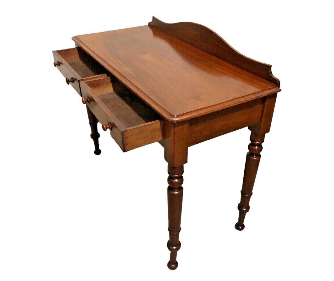 000811....Handsome Antique Mahogany Writing Table ( sold )