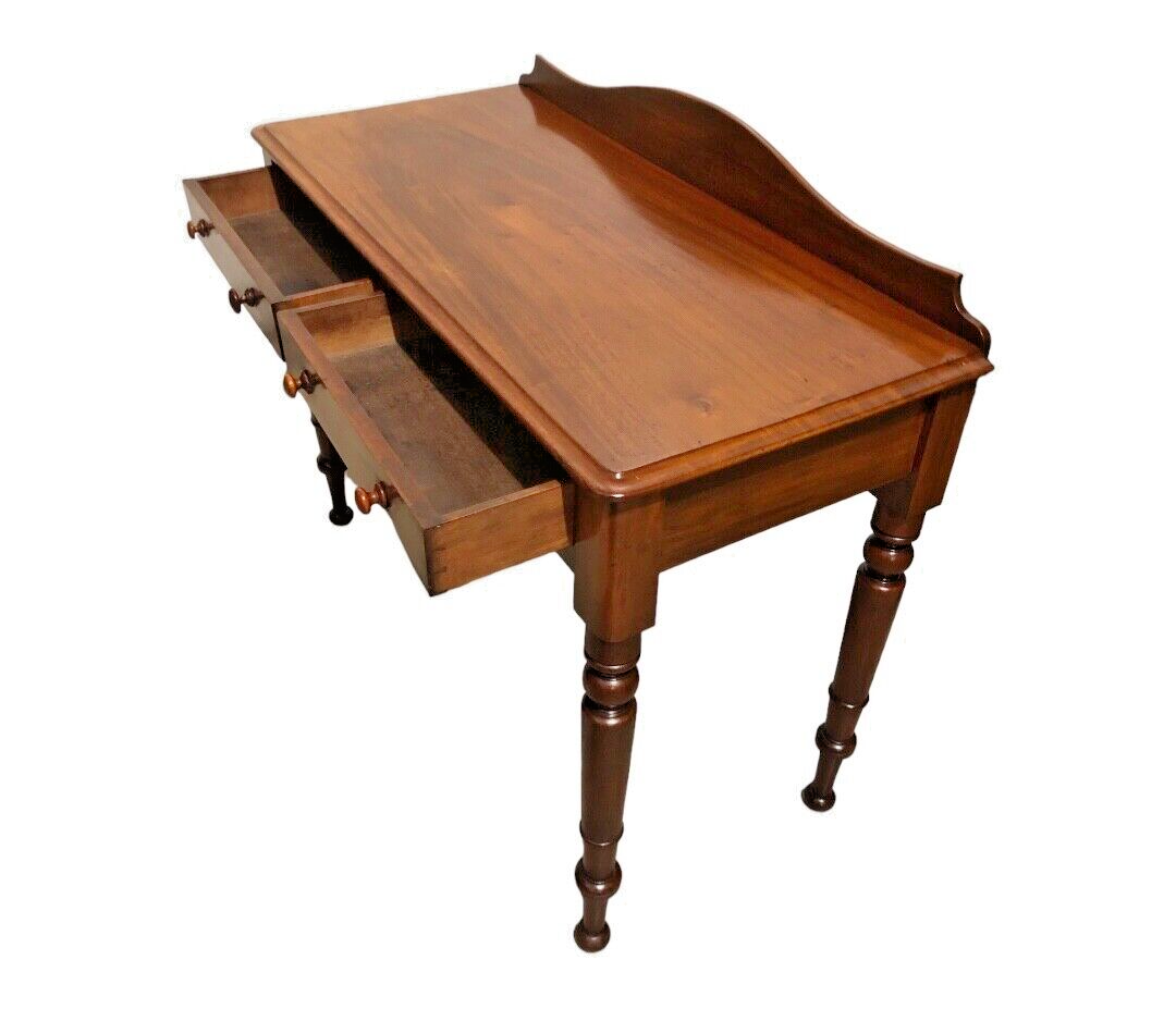 000811....Handsome Antique Mahogany Writing Table ( sold )