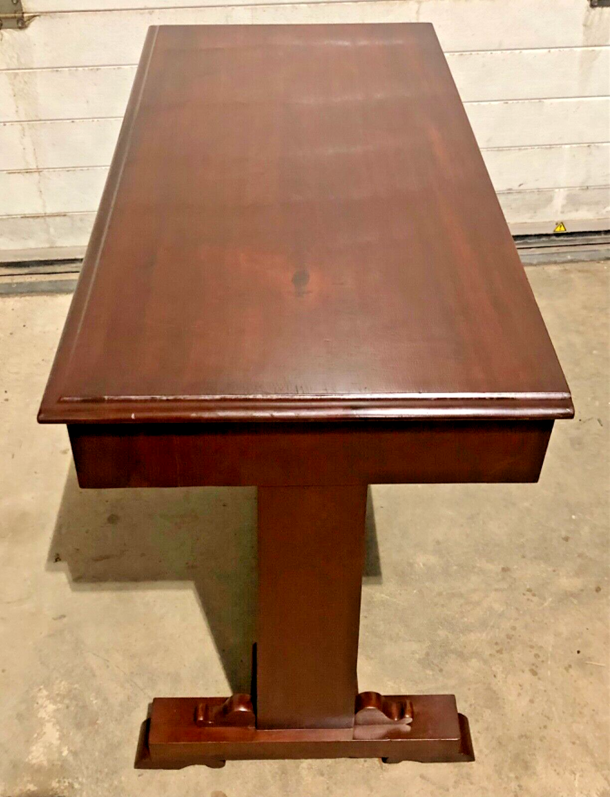 000770....Handsome Antique Mahogany Writing / Side Table