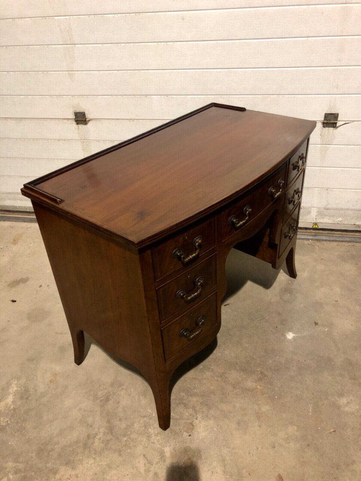 000798....Handsome Vintage Mahogany Dressing Table ( sold )