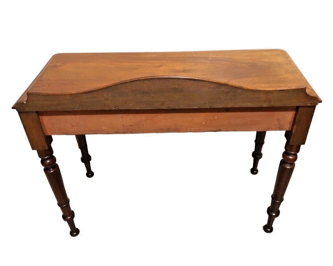 000811....Handsome Antique Mahogany Writing Table ( sold )