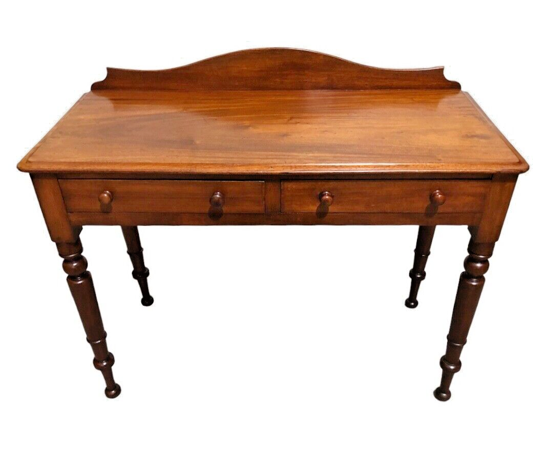 000811....Handsome Antique Mahogany Writing Table ( sold )