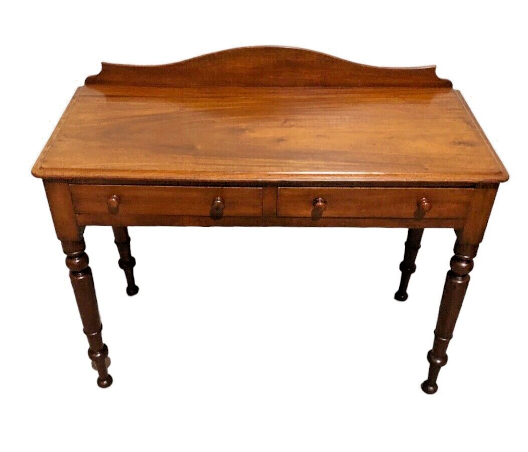 000811....Handsome Antique Mahogany Writing Table ( sold )