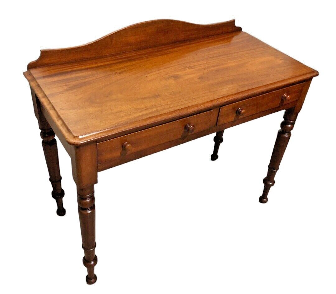 000811....Handsome Antique Mahogany Writing Table ( sold )