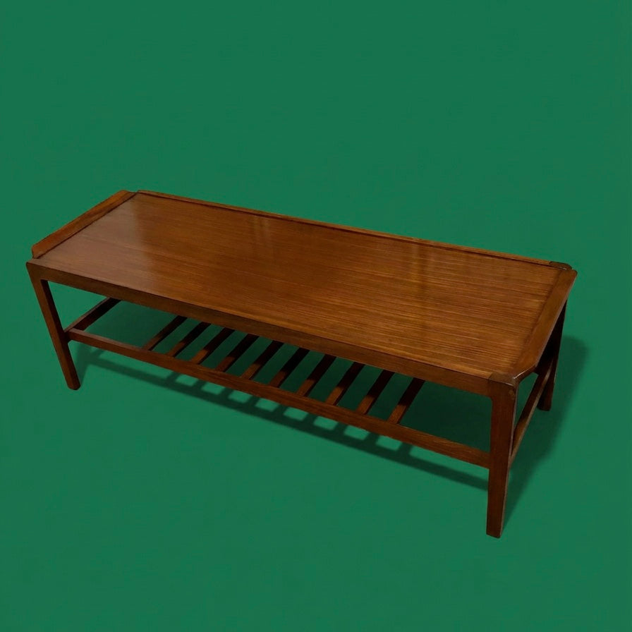 000526....Handsome Retro Teak Coffee Table