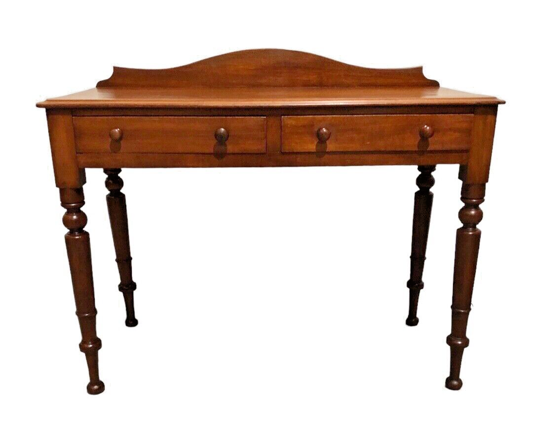 000811....Handsome Antique Mahogany Writing Table ( sold )