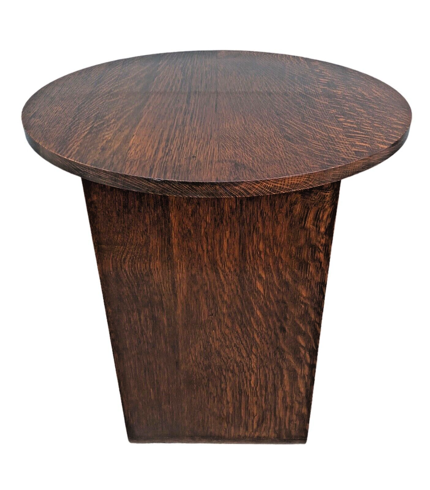 000816....Handsome Art Deco Solid Oak Coffee Table