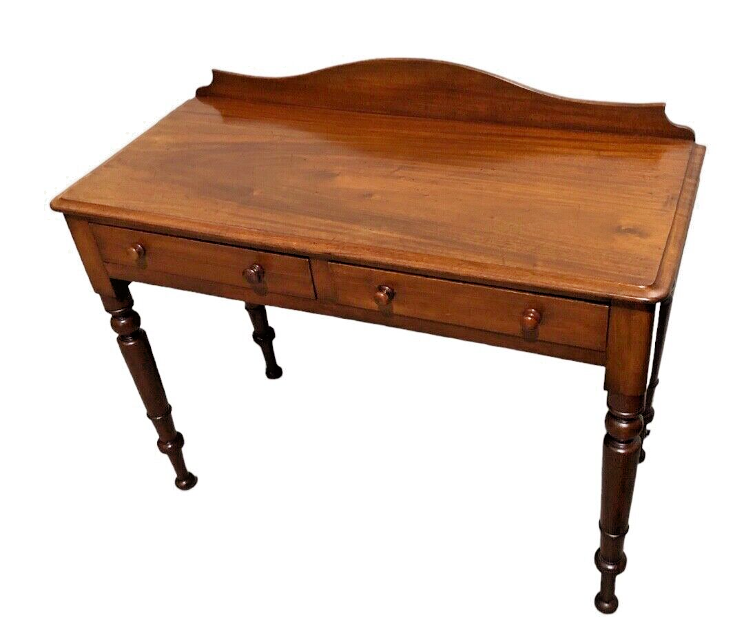 000811....Handsome Antique Mahogany Writing Table ( sold )