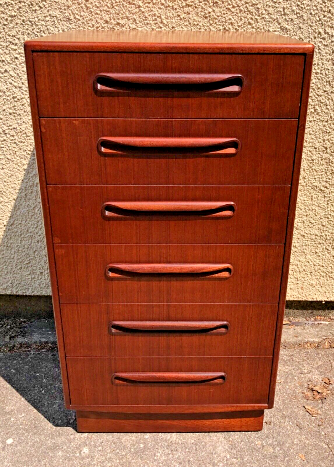 000836....Handsome G Plan Tallboy Chest / Retro Teak Chest ( sold )