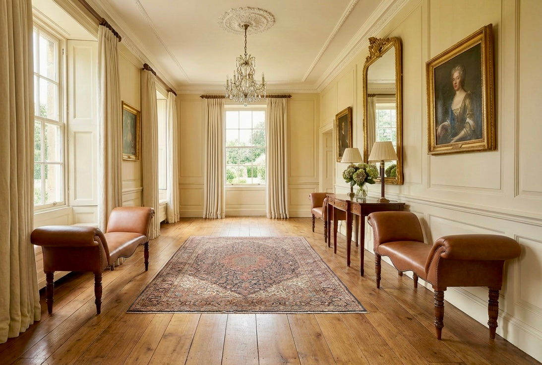 000550....Handsome Pair Of Edwardian Window Seats